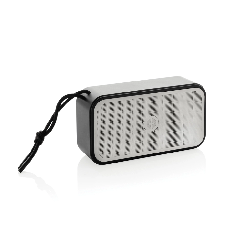 Swiss Peak RCS recycled aluminium 10W bass speaker