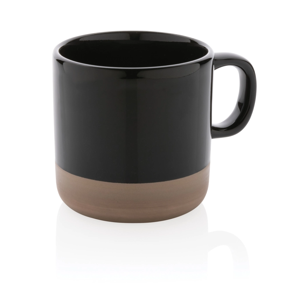 Glazed ceramic mug 300ml