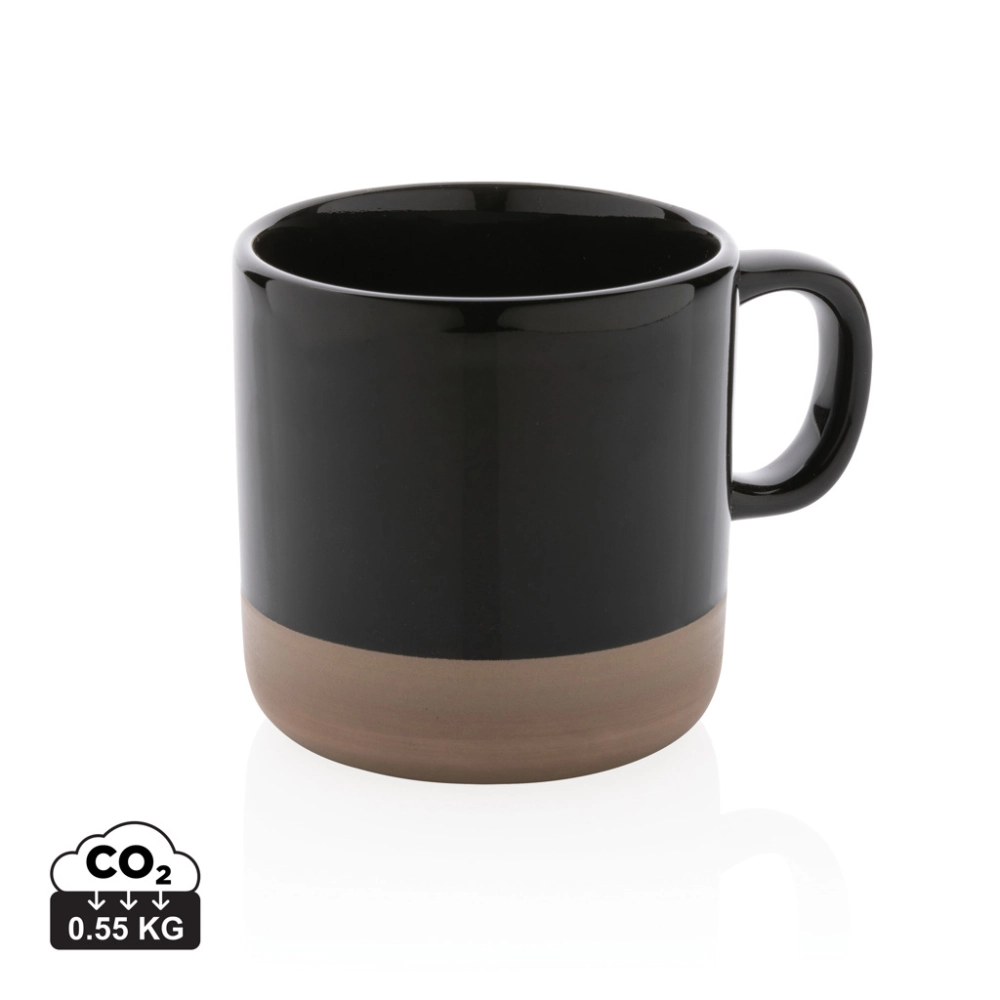 Glazed ceramic mug 300ml