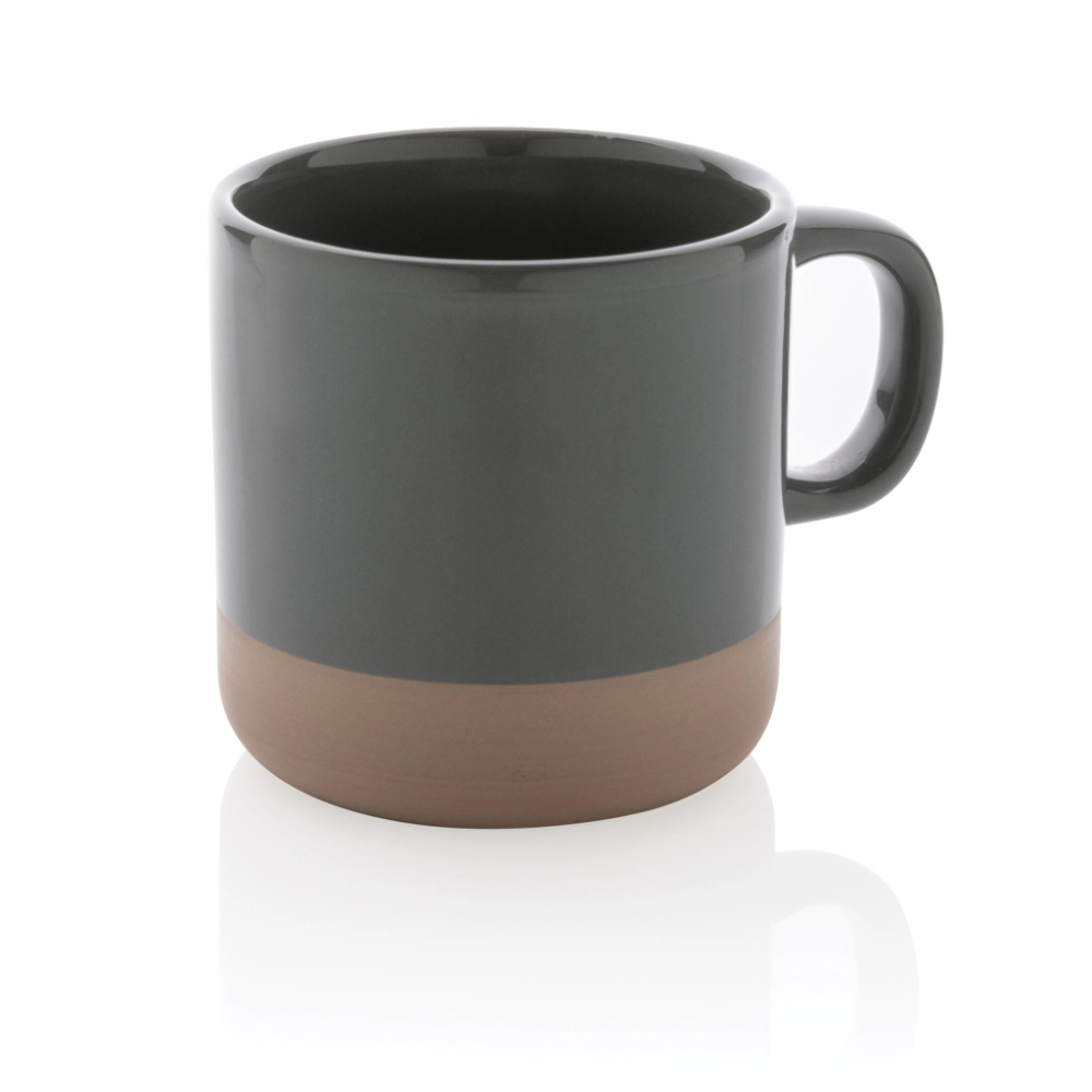 Glazed ceramic mug 300ml