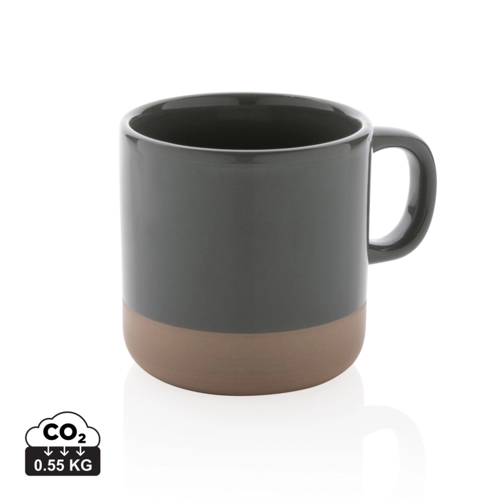 Glazed ceramic mug 300ml