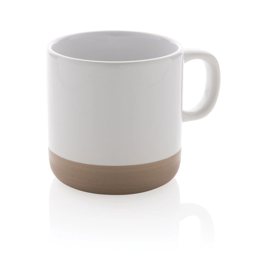 Glazed ceramic mug 300ml