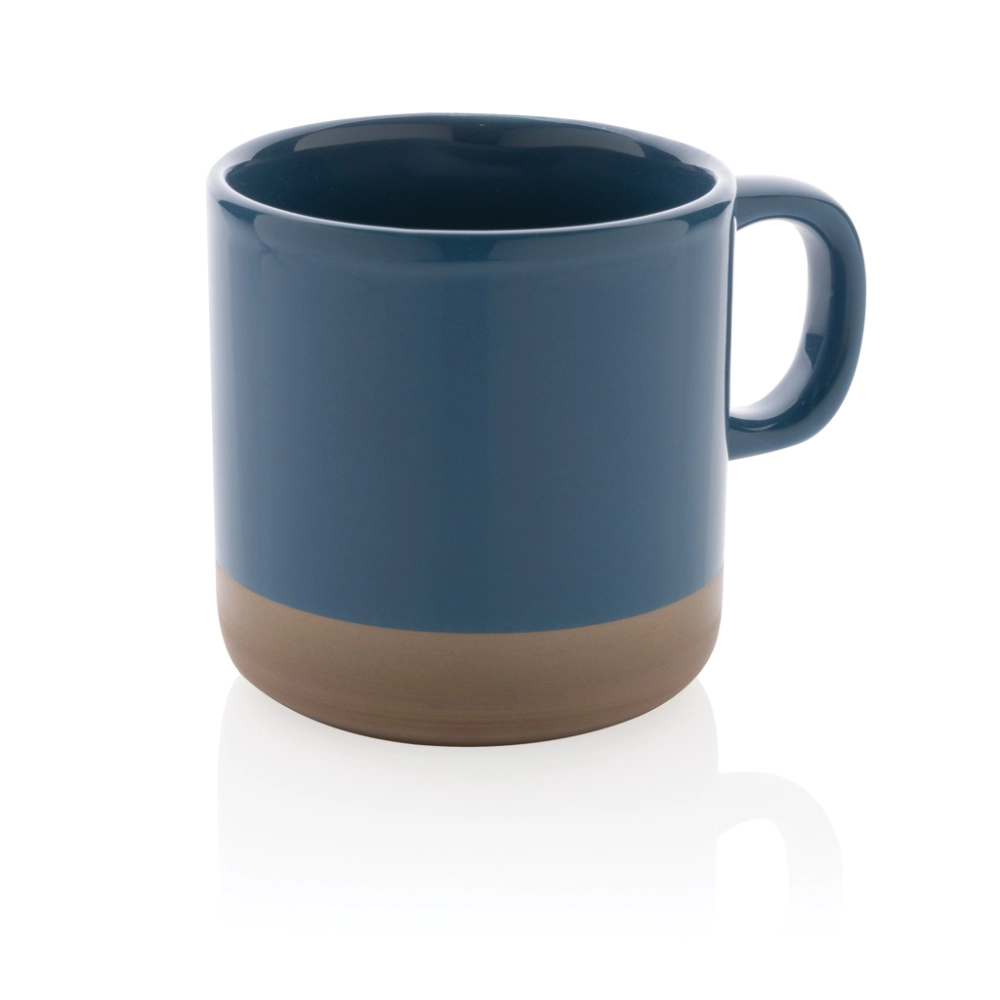 Glazed ceramic mug 300ml