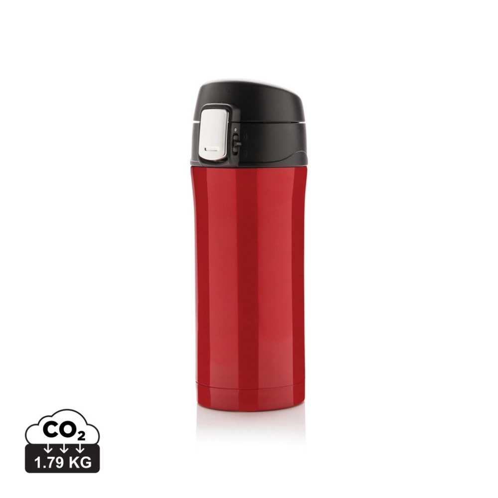 RCS Recycled stainless steel easy lock vacuum mug