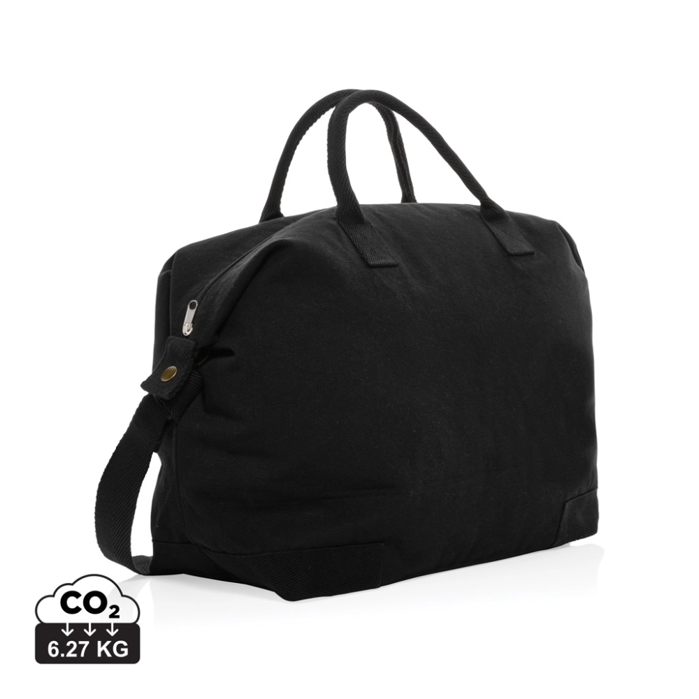 Kezar AWARE™ 500 gsm recycled canvas deluxe weekend bag