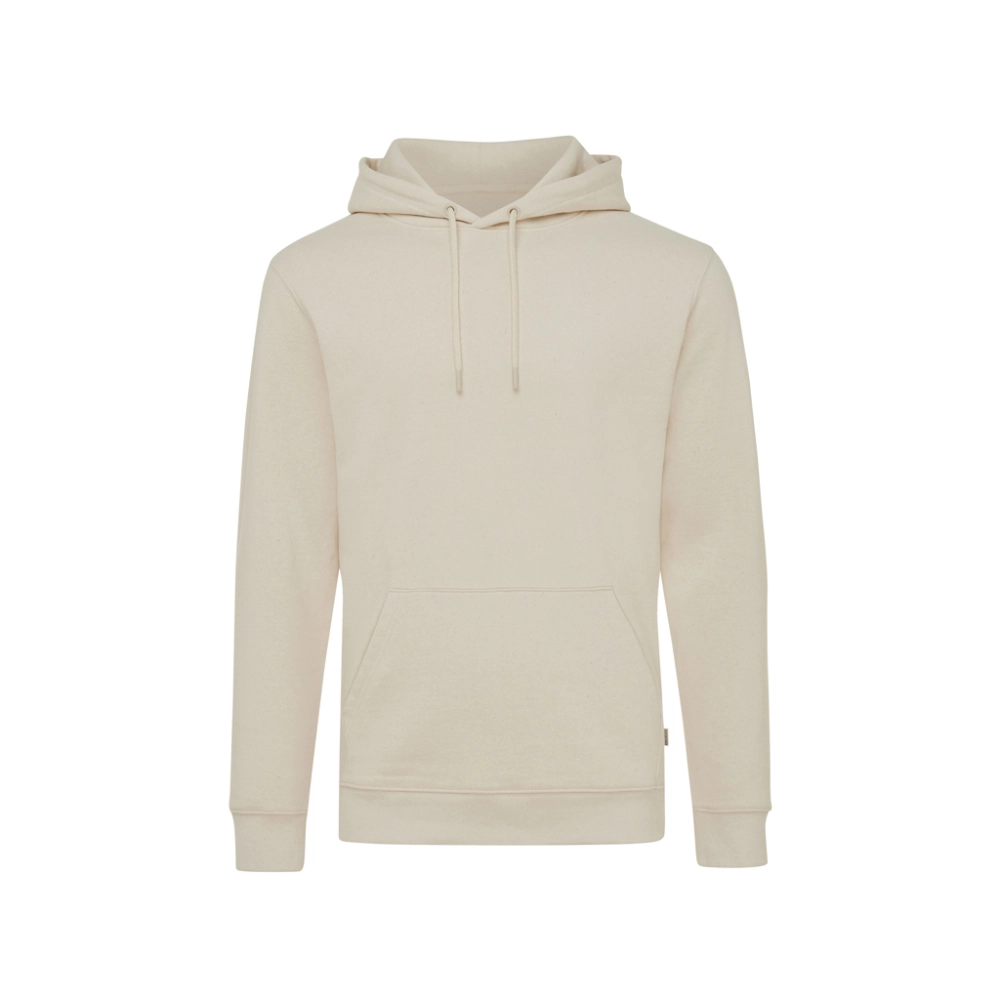IQONIQ Torres recycled cotton hoodie undyed