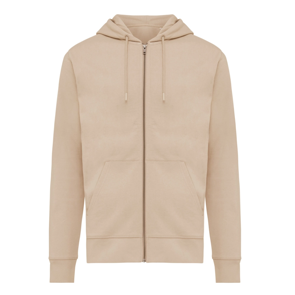 IQONIQ Abisko recycled cotton zip through hoodie