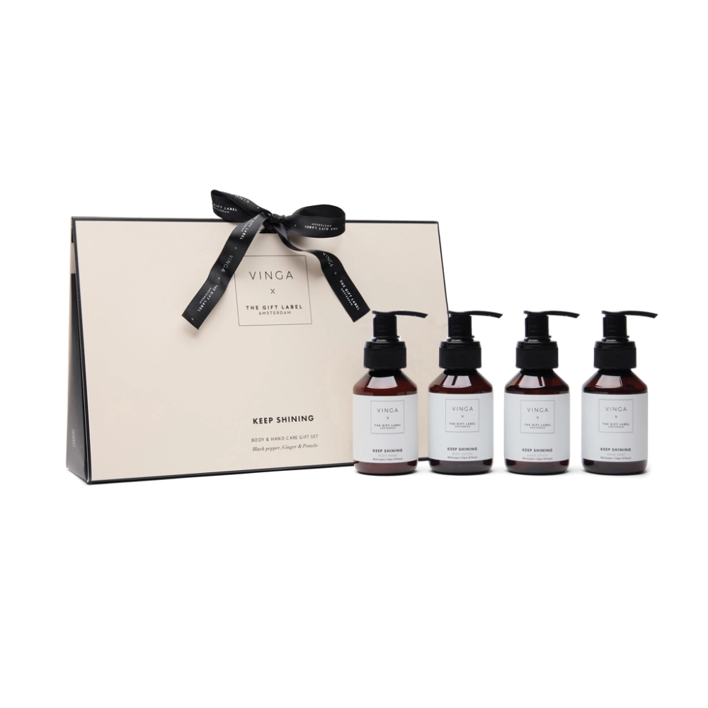 VINGA x TGL body and hand care gift set