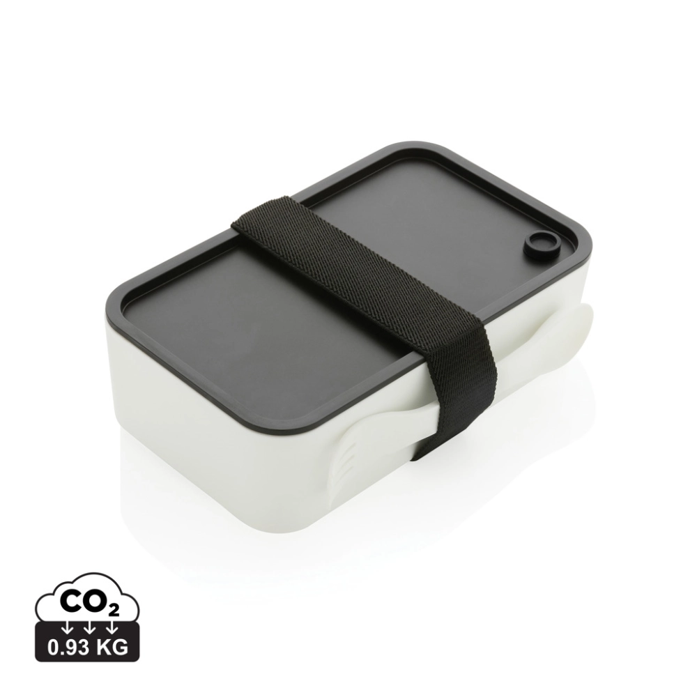 PP lunch box with spork