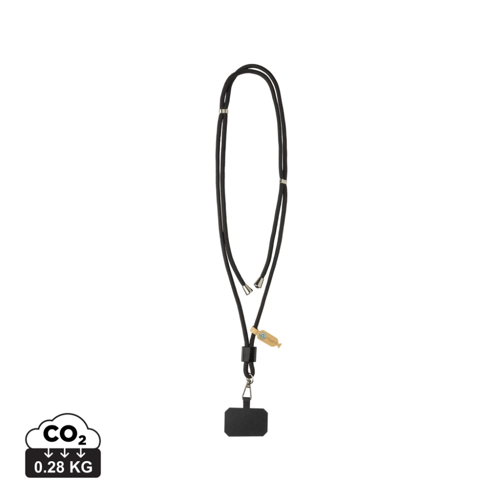 CarryLoop RCS recycled PET adjustable phone holder lanyard