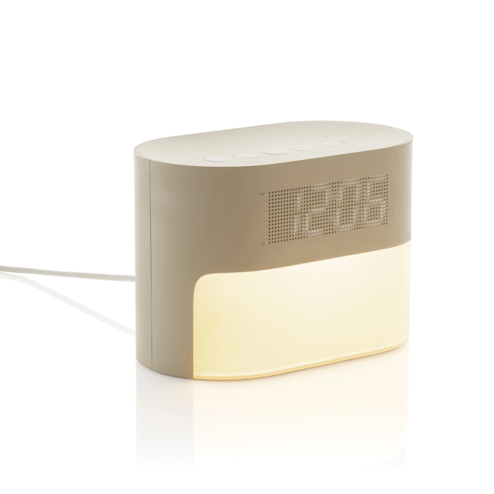 LumaRise RCS recycled plastic white noise alarm clock
