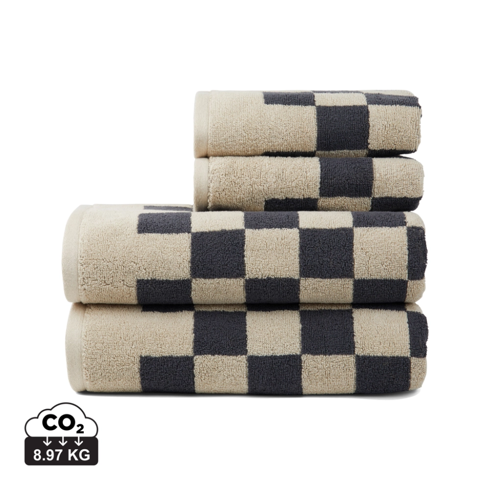 VINGA Elba OCS organic cotton towel, 4 pcs set