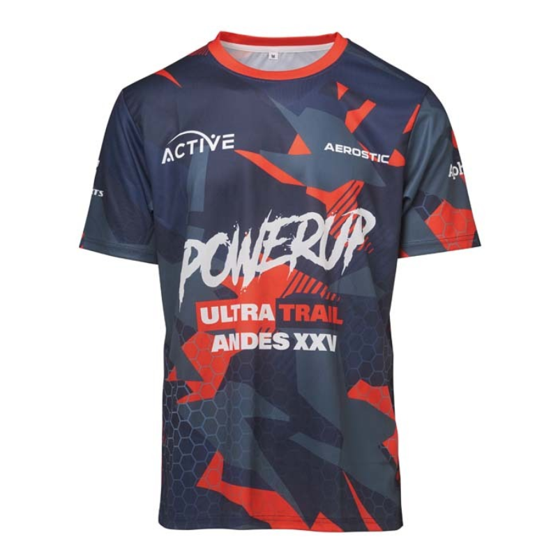 Dye Sublimation Modern Fit Mesh T-Shirt 145g